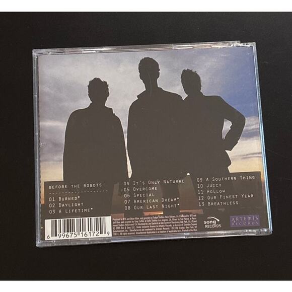 Better Than Ezra – Before the Robots CD (2005 Artemis Records) Used - Picture 2 of 4